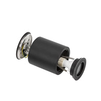 Spectrum CHLOE GU10 Ytmonterad Takarmatur, IP65 Svart Aluminium Rund Kapsling, 250V, Max 6W