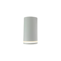 Spectrum CHLOE Mini Ring utanpåliggande GU10 takarmatur 230V IP20 Vit Aluminium Ø55x107mm