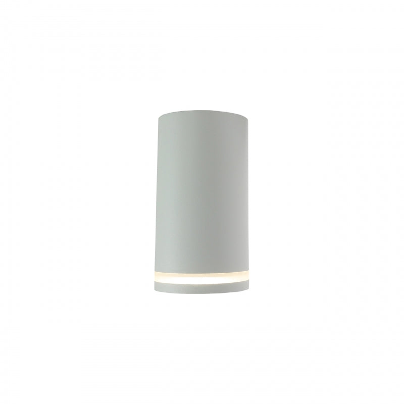 Spectrum CHLOE Mini Ring utanpåliggande GU10 takarmatur 230V IP20 Vit Aluminium Ø55x107mm