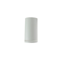Spectrum CHLOE Mini Ring utanpåliggande GU10 takarmatur 230V IP20 Vit Aluminium Ø55x107mm