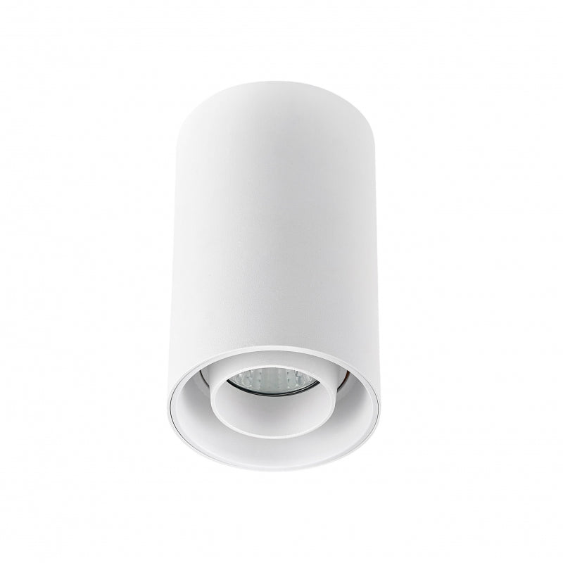 Spectrum CHLOE Spot GU10 LED Ytmonterad Lampa IP20 Vit Justerbar 50° Takmontering 250V Aluminium