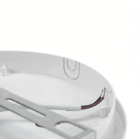 Spectrum LED 20W taklampa IP54 230V 4000K neutralvit rund PIR-sensor 2300 lumen Vit