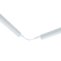 Spectrum LED cabinet light 1200mm 14W 6000K 1680 lumens 230V IP20 White surface mount with switch