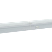 Spectrum LED skåpbelysning 300mm 4W 4000K 400 lumen IP20 Vit ytmonterad med strömbrytare 230V
