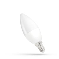 Spectrum LED Ljus C37 E14 230V 1W 6000K Kallvit 90 lumen ej dimbar inomhuslampa