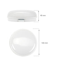 Spectrum LED taklampa 8W 230V 4000K IP54 IK10 rund neutralvit ytmontering 940 lumen