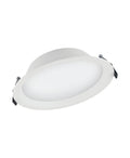 Spectrum LED Downlight Alu DN200 25W 2370 lumen 4000K Kallvit IP44 215mm utskärning