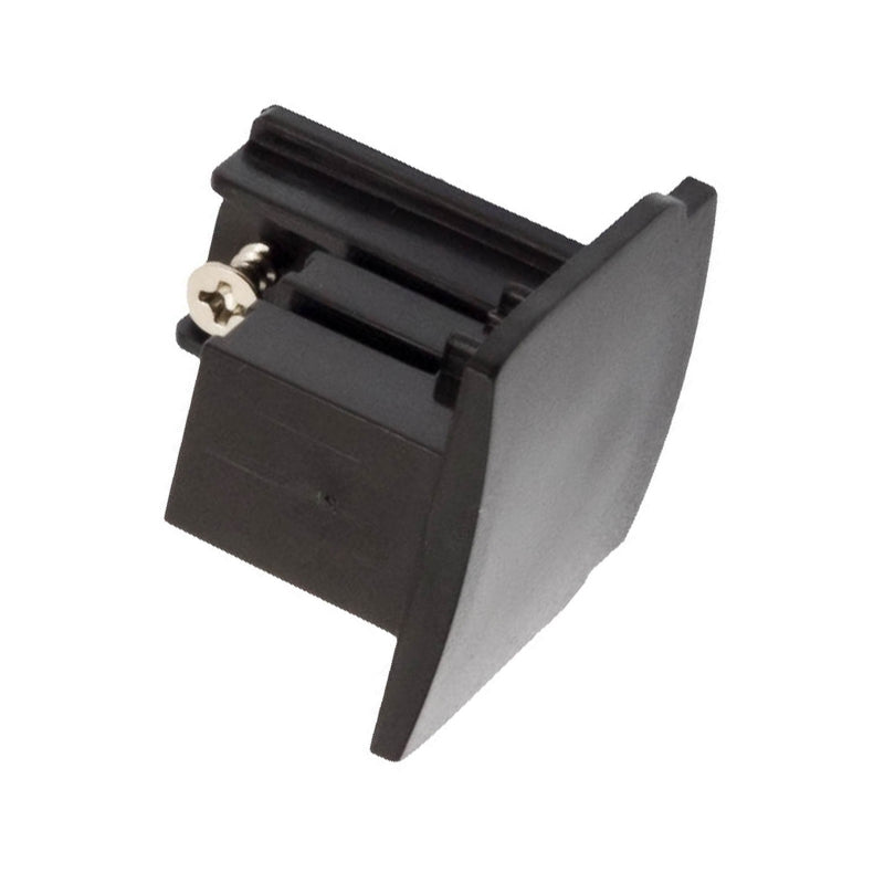 Spectrum LED end cap Black, plastic housing, IP20, 32x36x30mm, indoor accessory