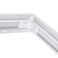 Spectrum LED frame for ALGINE 600x600 surface mounted luminaire, White aluminum housing
