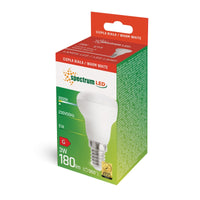Spectrum LED R39 E14 Bulb 3W 3000K Warm White 230V 180 lumens 120° Beam Non Dimmable