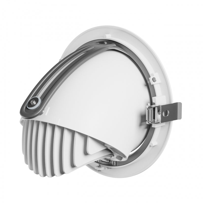 Spectrum LED SILENA 2 infälld downlight 40W 230V 4000K 5000 lumen CRI 80 50° Vit IP20 aluminium