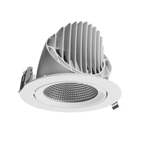 Spectrum LED SILENA 2 infälld downlight 40W 230V 4000K 5000 lumen CRI 80 50° Vit IP20 aluminium