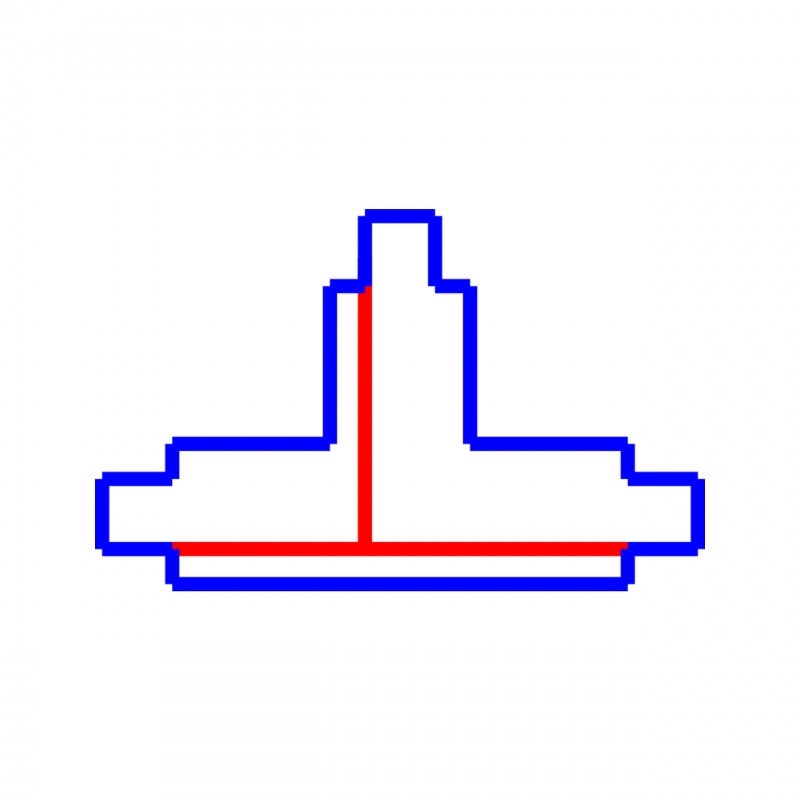 Spectrum LED SPS 2 Connector T2 Right Black, 230V, IP20 Aluminum Track Lighting Accessory