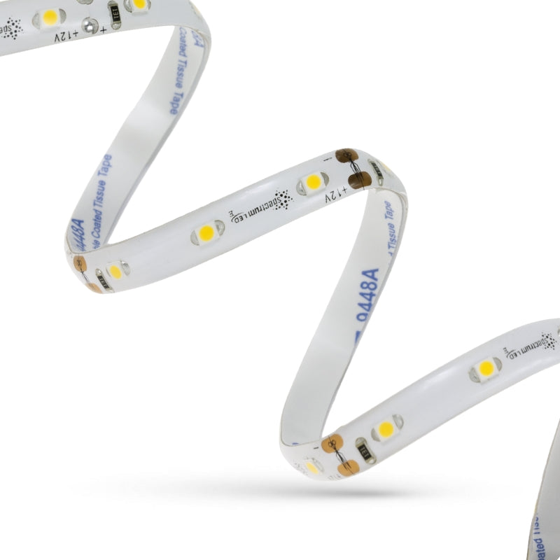 Spectrum LED strip 22W 12V 3000K warm white, 1900 lumens, CRI 90, IP20 indoor flexible 5m roll
