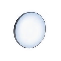 Spectrum LED taklampa för utanpåliggande montering 18W 6000K 230V IP54 2050 lumen Vit Svart rund 250mm