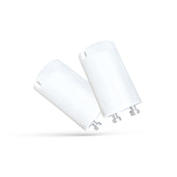 Spectrum LED tube starter one side supply, White, 20mm x 38mm, easy retrofit for LED tube installation