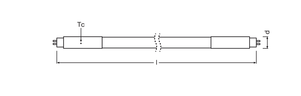 Ledvance LED Tube T5 High Efficiency 4W 4000 lumens 4000K Cool White 29cm HF replaces 8W