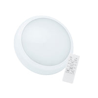 Spectrum NYMPHEA CITY PRO 2 LED takarmatur 24/30W CCT 230V IP65 IK08 4400 lumen Vit rund med sensor