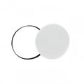 Spectrum NYMPHEA LED taklampa 32W 3000K 2200 lumen IP54 Vit Svart rund 380mm ytmontering