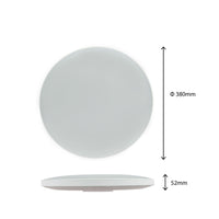 Spectrum NYMPHEA LED taklampa 32W 3000K 2200 lumen IP54 Vit Svart rund 380mm ytmontering