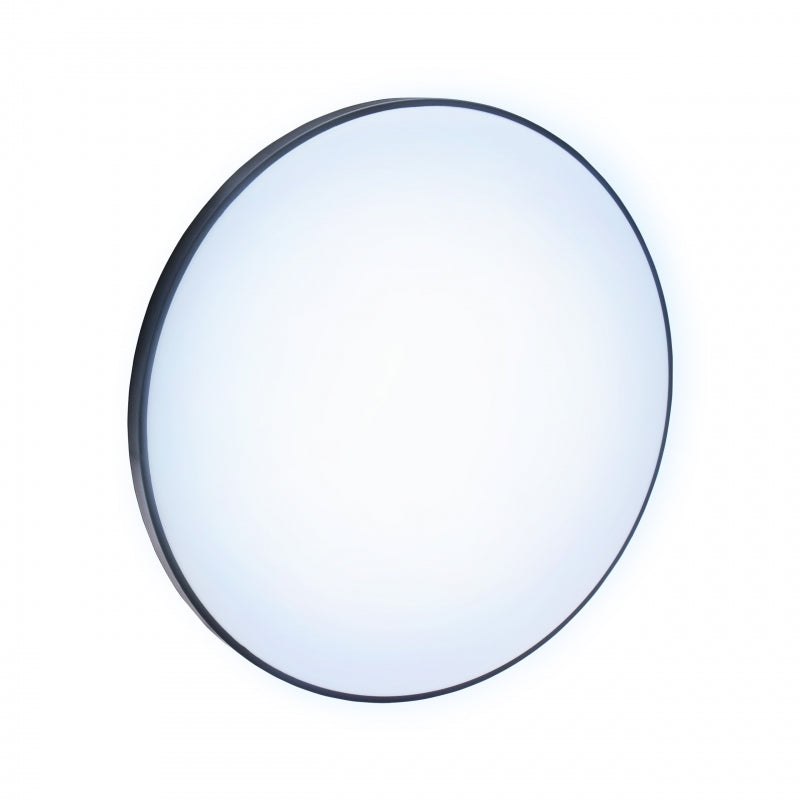 Spectrum NYMPHEA LED taklampa 40W 6000K 5300 lumen 230V IP54 Vit Svart rund utanpåliggande montering