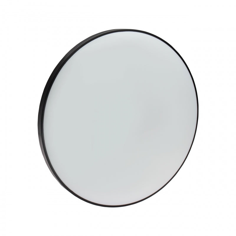 Spectrum NYMPHEA LED taklampa 40W 6000K 5300 lumen 230V IP54 Vit Svart rund utanpåliggande montering