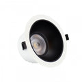 Spectrum ORBITO LED Downlight 14-27W 4000K 230V IP44 CRI 90 UGR<19 Vit Rund Svart Reflektor Infälld