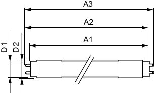 Philips MAS LEDtube HF 1500mm T8, 20W, 4000K Kallvit, G13, 3100 lumen, CRI 80, Högfrekvent driftdon