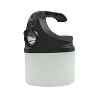 Technik Campinglampa C40 uppladdningsbar LED 500 lumen Vit IP44 med USB-laddning och 3 ljusstyrkelägen