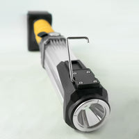 Technik LED Ficklampa W50 COB+XPG 1000 lumen Vit IP55 med USB Type-C uppladdningsbart batteri och Powerbank