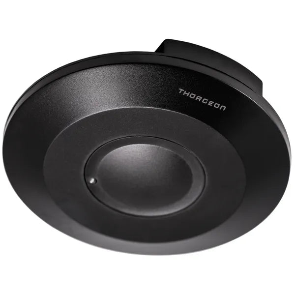 Thorgeon LED rörelsesensor Svart utanpåliggande 360° mikrovåg IP20 220-240V max 1000W CE RoHS