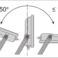 Ledvance LED Floodlight GEN 3 Black 10W 1521 lumens 3000K IP65 IK10 220-240V 120° Aluminium CE RoHS