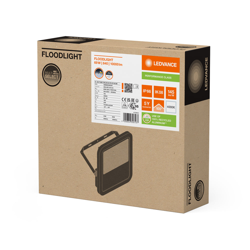 Tsong LED-lampa 10.5W 3000K varmvit, 220-240V, 120° spridning, CRI 80, IP20 IK10 aluminium matt guld, CE RoHS