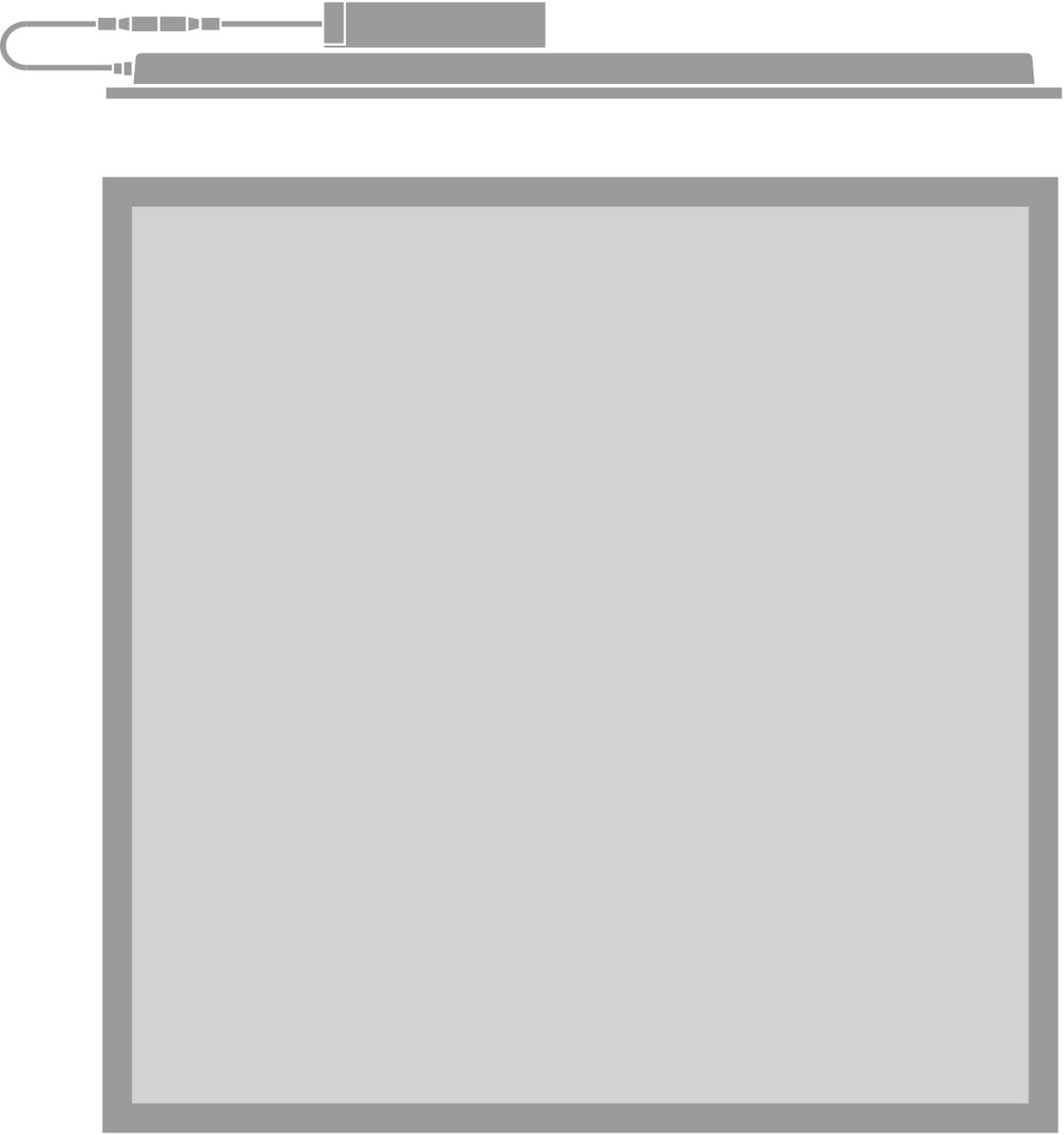 Tsong LED-panel kompakt aluminium Vit 33W 3630 lumen 4000K 60x60cm IP20 CRI 80 CE RoHS