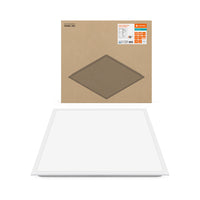 Tsong LED-panel kompakt aluminium Vit 33W 3630 lumen 4000K 60x60cm IP20 CRI 80 CE RoHS