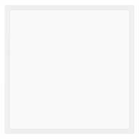 Tsong LED-panel kompakt aluminium Vit 33W 3630 lumen 4000K 60x60cm IP20 CRI 80 CE RoHS