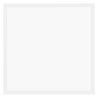 Tsong LED-panel kompakt aluminium Vit 33W 3630 lumen 4000K 60x60cm IP20 CRI 80 CE RoHS