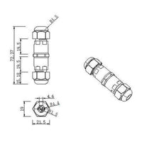 lc led-lampa 220-240v ac 4000k 5000 lumen ip20 ce rohs certifierad