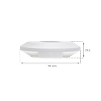 Spectrum smart PIR-sensor 360° utanpåliggande montering, 2000W last, 8m räckvidd, 1-10V, Wi-Fi BT, IP20, 230V