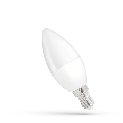 Spectrum LED kronljus C37 E14 230V 4W varmvit, 3000K, 320 lumen, 200° strålvinkel, ej dimbar