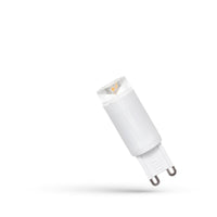 Spectrum LED-lampa G9 2.5W 230V 6000K keramisk med 210 lumen, CRI 80, ej dimbar, kallt vitt ljus och 100° vinkel
