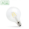Spectrum LED globlampa G95 4W 2700K E27 med 450 lumen och 300° strålvinkel för varmt vitt ljus