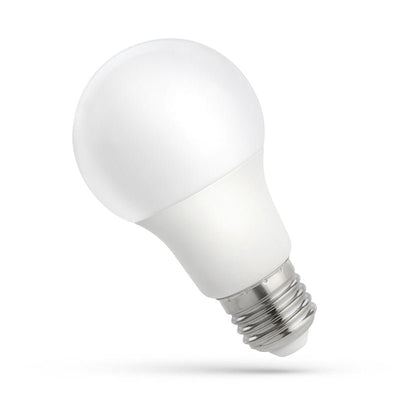 Spectrum LED GLS A60 E27 7W 3000K 600 lumen varmt ljus för inomhusbruk 270 graders vinkel