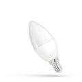 Spectrum LED ljusformad lampa E14 5W varm vit dimbar, 470 lumen, 3000K, 230V, 160° strålningsvinkel, för inomhusbruk