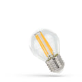 spectrum LED-lampa P45 E27-sockel 6W filament 2700K varmvit ljus