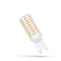 Spectrum LED G9 lampa 4.5W 230V 6000K kallvit 550 lumen 300° spridning 80CRI ej dimbar 5 års garanti