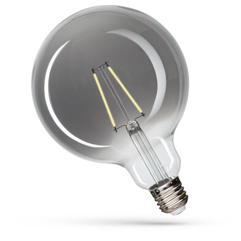 Spectrum LED G125 E27 4.5W 230V 4000K 320 lumen naturlig vit belysning 17.000 timmars livslängd