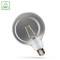 Spectrum LED G125 E27 4.5W 230V 4000K 320 lumen naturlig vit belysning 17.000 timmars livslängd