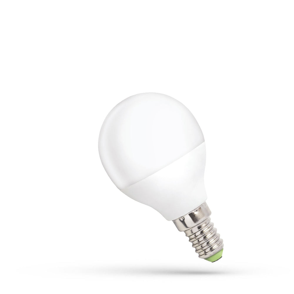 Spectrum LED-boll G45-lampa med E14-sockel 230V 4W 4000K, 340 lumen, 160° spridning, ej dimbar, IP20