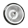 Spectrum LED AR111 GU10 12W black, 4000K neutral white, 45° beam, 1050 lumens, CRI >80, 230V, 2-year warranty